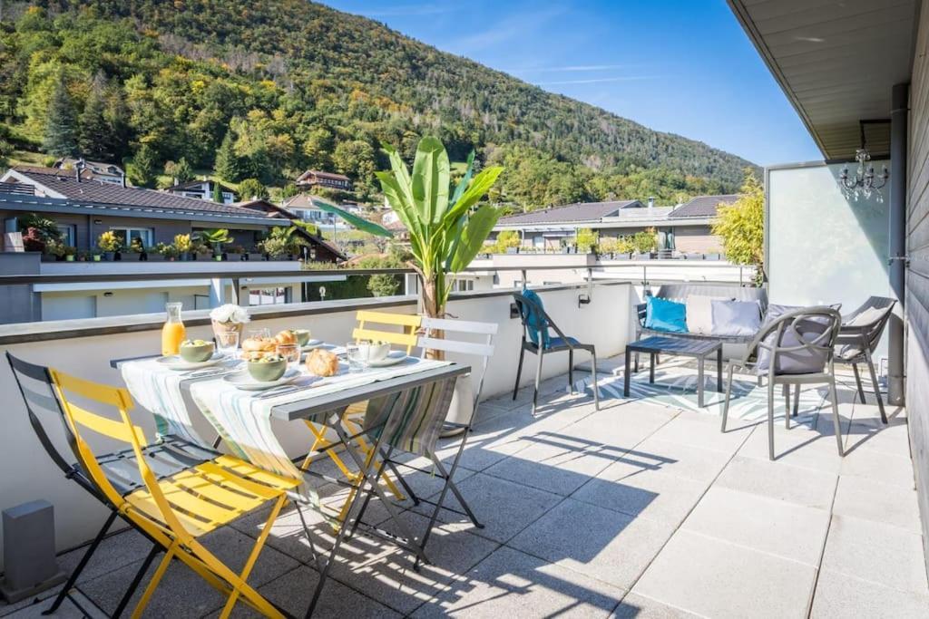 Entre Lac Et Montagne - T4 Centre Sevrier Lac D'Annecy Exterior foto