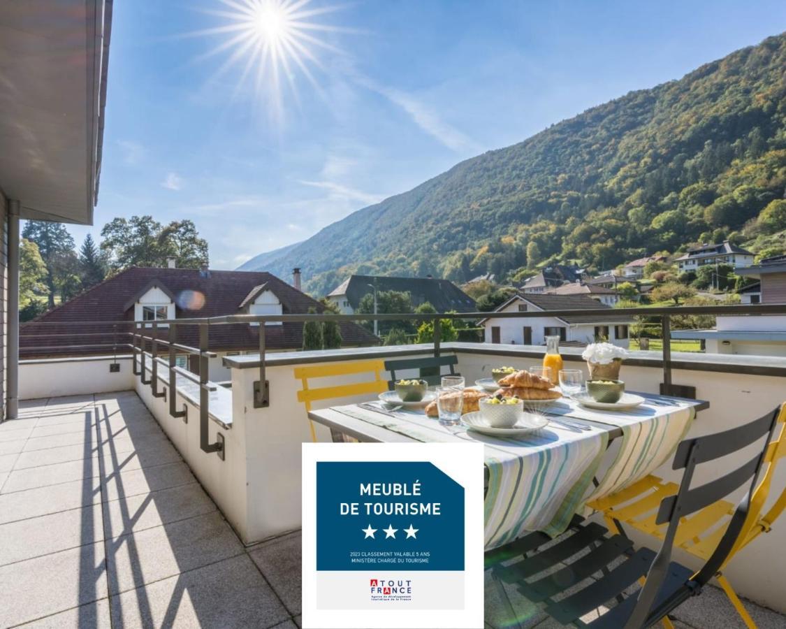 Entre Lac Et Montagne - T4 Centre Sevrier Lac D'Annecy Exterior foto